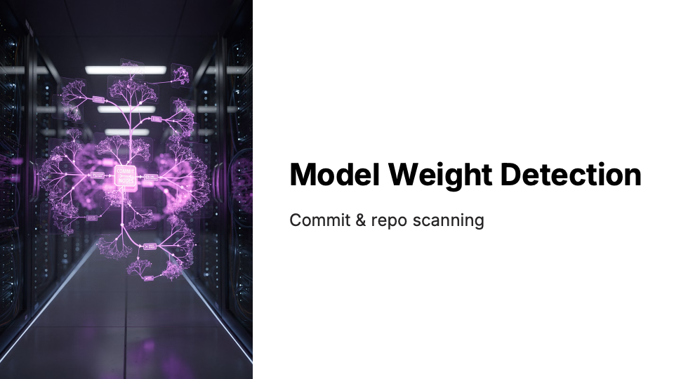 Model Weight Detection